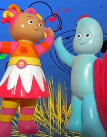 Igglepiggle In the Night Garden Paint By Numbers