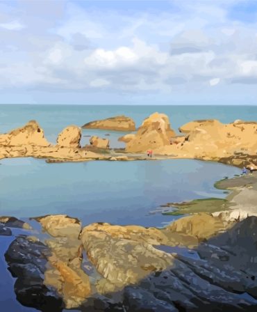 Ilfracombe Coastal Seascape Paint By Numbers