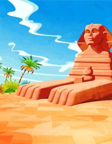 Explore Giza Pyramids Paint By Numbers