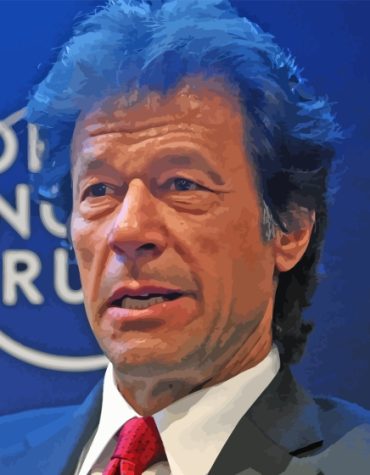 Famous Imran Khan Paint By Numbers