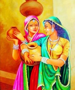Indian Woman Paint By Numbers