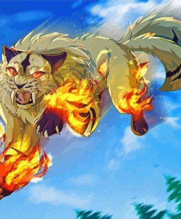 Kirara Inuyasha Anime Paint By Numbers