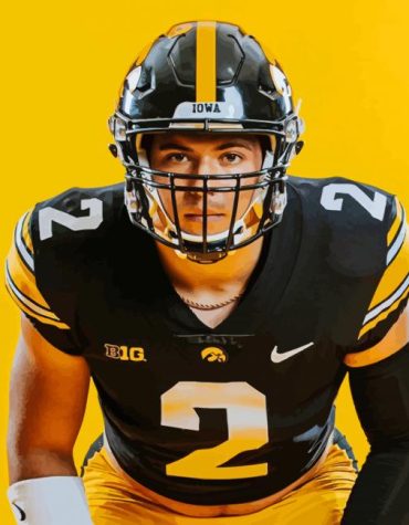 Iowa Hawkeyes Football Paint By Numbers