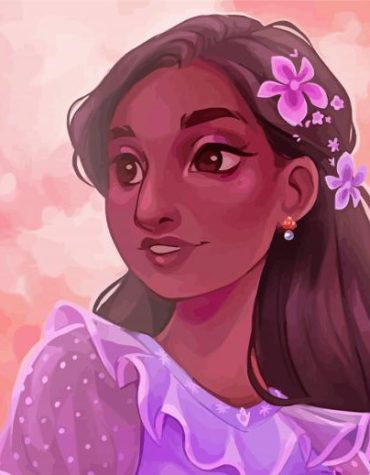 Isabela Madrigal Animation Paint By Numbers