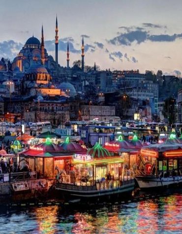 Explore Istanbul Nightscapes Paint By Numbers