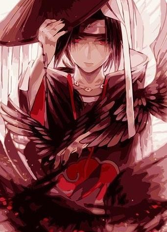 Itachi Uchiha Anime Paint By Numbers