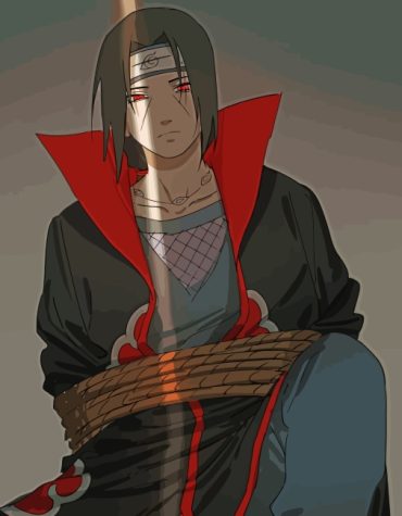Itachi Uchiha Anime Paint By Numbers