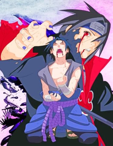 Itachi Uchiha Anime Paint By Numbers