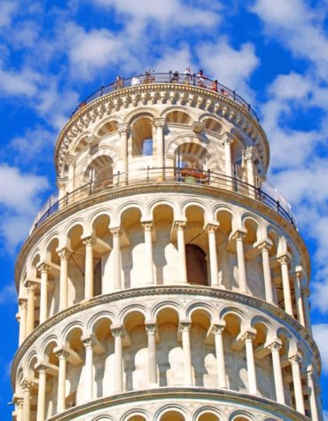 Leaning Tower Italy Paint By Numbers