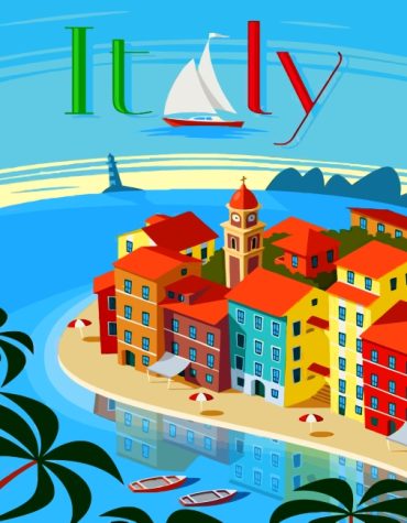 Italian Cityscape Paint By Numbers