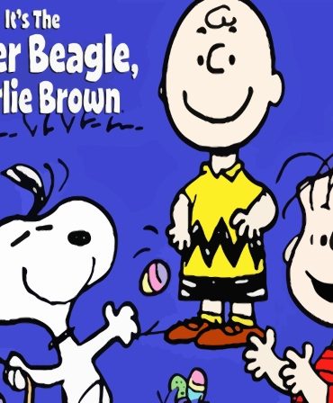 Charlie Brown Easter Cartoon Paint By Numbers