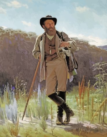 Ivan Kramskoy Vintage Artistry Paint By Numbers