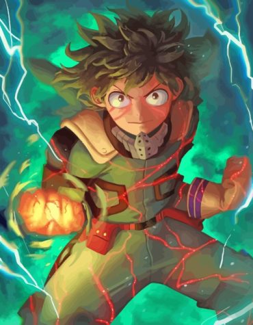 Izuku Midoriya Anime Hero Paint By Numbers