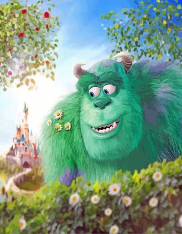 James P Sullivan Monsters Inc Paint By Numbers