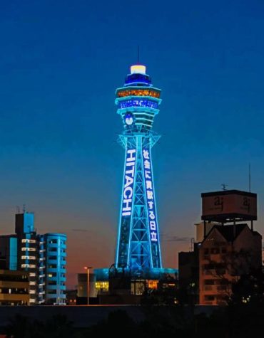 Osaka Urban Landscape Paint By Numbers