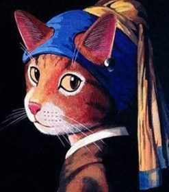 Japanese Cat Theme Paint By Numbers