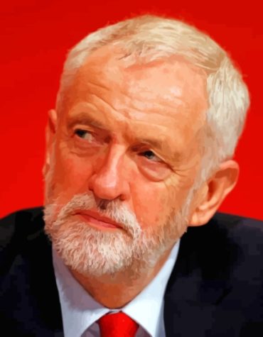British Politician Jeremy Corbyn Paint By Numbers