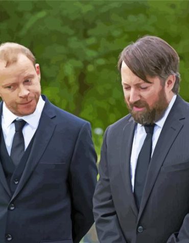 Jeremy and Mark Sitcom Duo Paint By Numbers