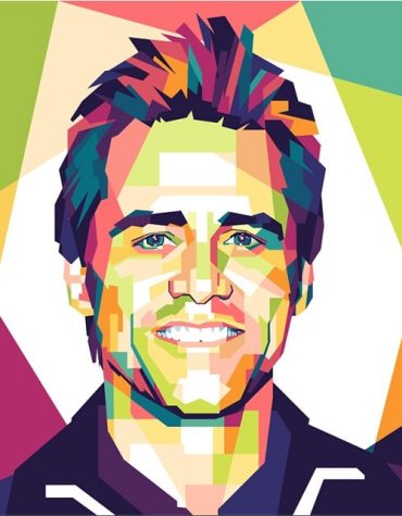 Jim Carrey's Pop Art Style Paint By Numbers