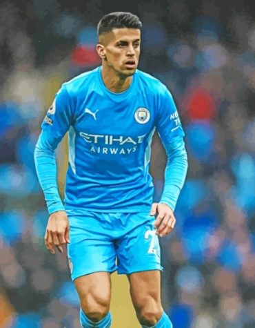 Joao Cancelo Football Star Paint By Numbers