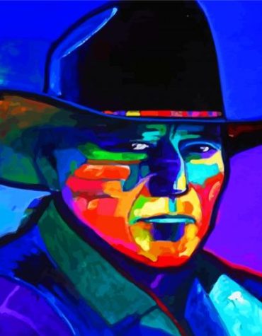 Colorful John Nieto Hats Paint By Numbers