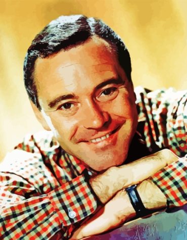 John Uhler Lemmon Hollywood Star Paint By Numbers