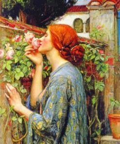 Waterhouse The Soul Of The Rose Paint By Numbers