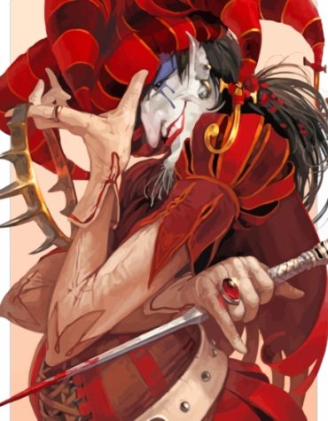 Joker Card Motif Paint By Numbers