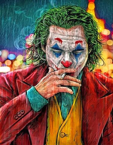 Joker Clown Villain Paint By Numbers