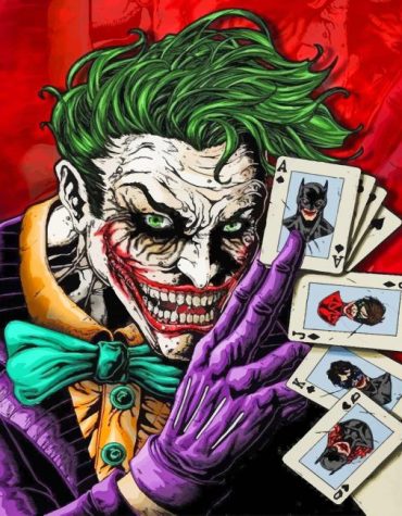 Joker Anime Style Paint By Numbers