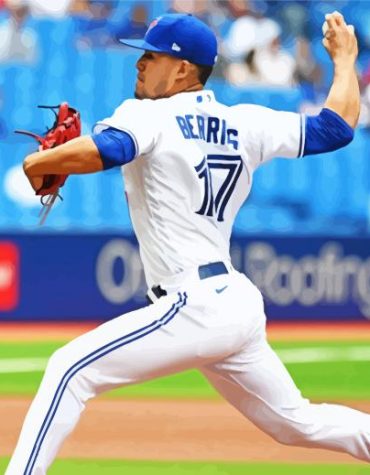 Jose Berrios Baseball Stars Paint By Numbers