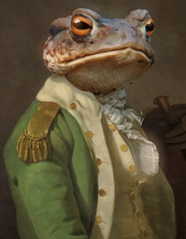 Joseph Ducreux Frog Masterpiece Paint By Numbers