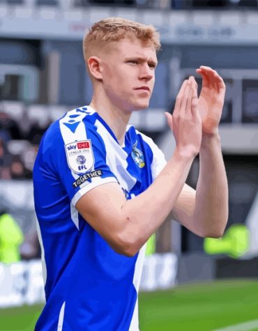 Josh Coburn Football Star Paint By Numbers