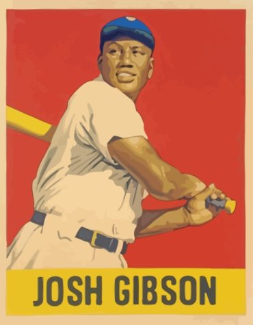 Josh Gibson Baseball Legend Paint By Numbers