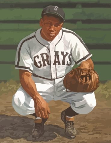 Josh Gibson Baseball Legend Paint By Numbers
