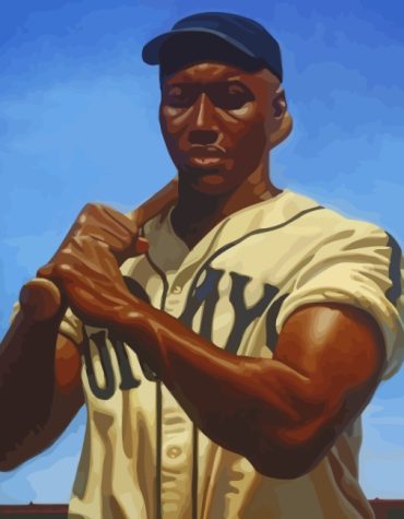 Josh Gibson Baseball Legend Paint By Numbers