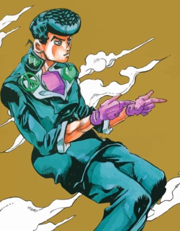 Josuke Higashikata Anime Paint By Numbers