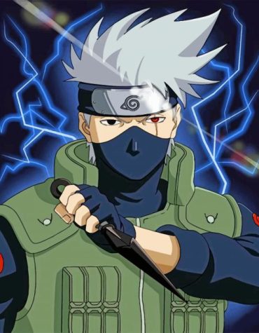Paint By Numbers Naruto Art Kakashi Hatake