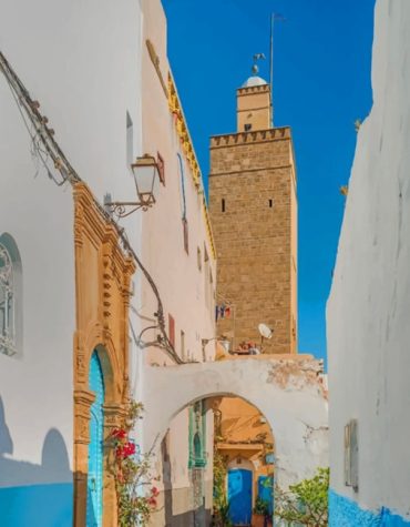 Explore Rabat's Kasbah Udayas Paint By Numbers