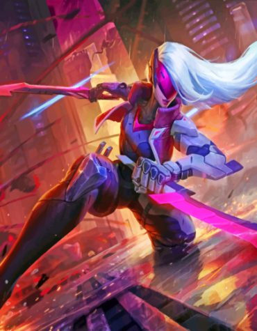 Katarina Champion Art Paint By Numbers