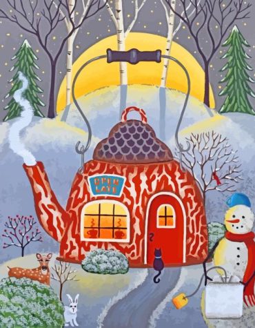 Kettle Christmas Magic Paint By Numbers