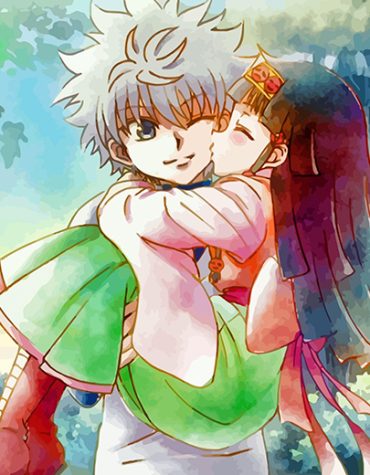 Killua and Alluka Anime Paint By Numbers