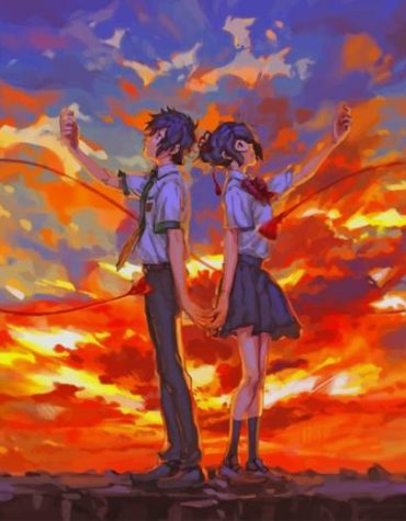 Kimi No Na Wa Anime Paint By Numbers