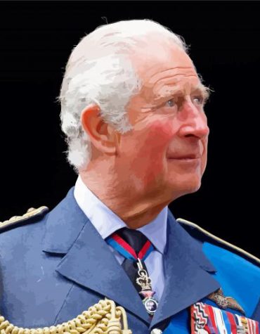 King Charles III United Kingdom Paint By Numbers