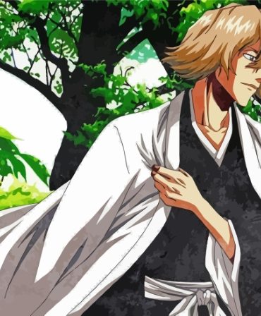 Kisuke Urahara Anime Paint By Numbers