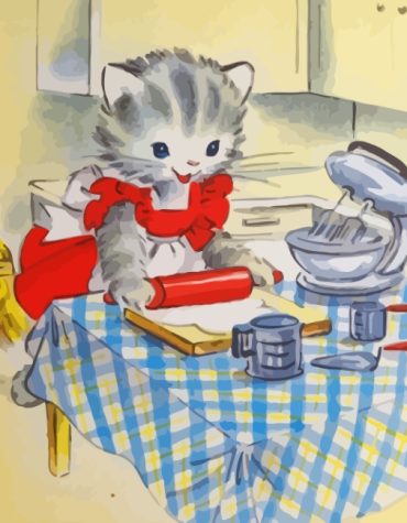 Chef Cat Adventures Paint By Numbers