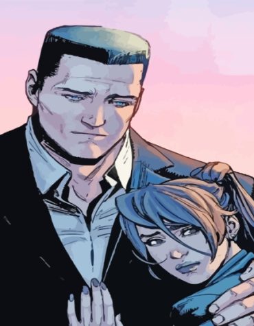 Marvel Animations Kitty Colossus Paint By Numbers