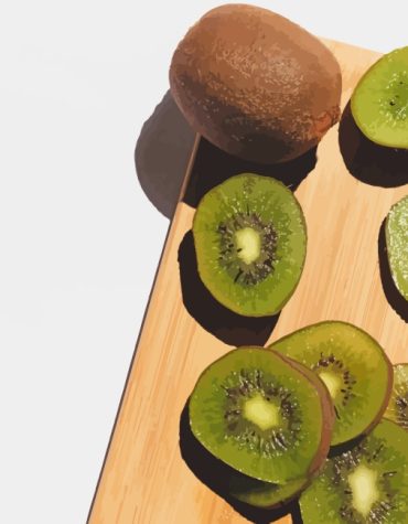 Kiwi Fruit Delight Paint By Numbers