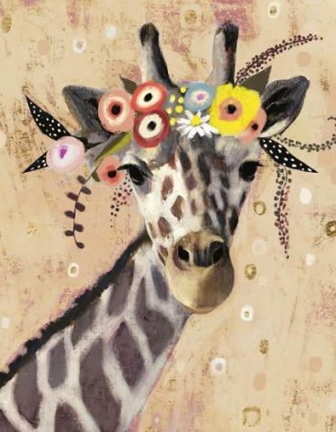 Klimt Giraffe Animal Paint By Numbers