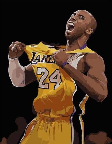 Kobe Bryant Lakers Legend Paint By Numbers